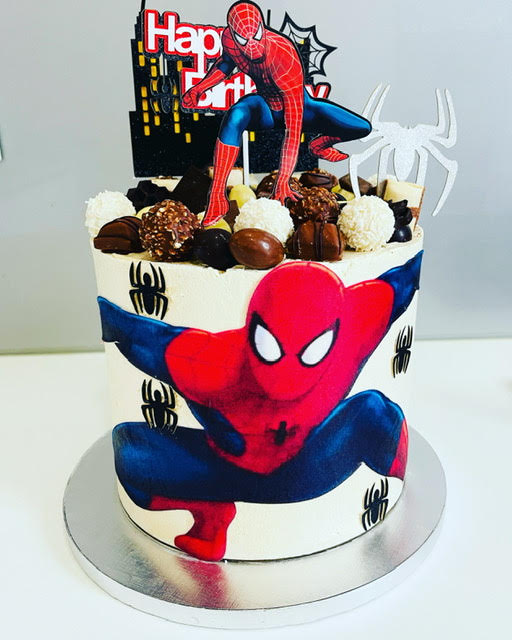 Spiderman - Gâteau d’anniversaire